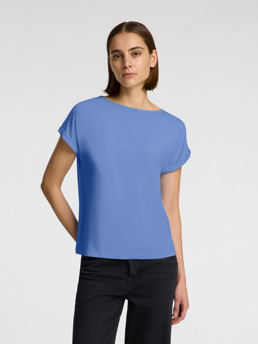 Selected U-BOOT-AUSSCHNITT T-SHIRT, Cornflower Blue, highres - 16093673_CornflowerBlue_003.jpg