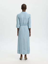 VISKOSE MAXIKJOLE, Dusty Blue, highres