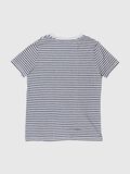 Selected STRIBET T-SHIRT, Peacoat, highres - 80000185_Peacoat_002.jpg