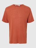 Selected LINEN T-SHIRT, Etruscan Red, highres - 16089504_EtruscanRed_001.jpg