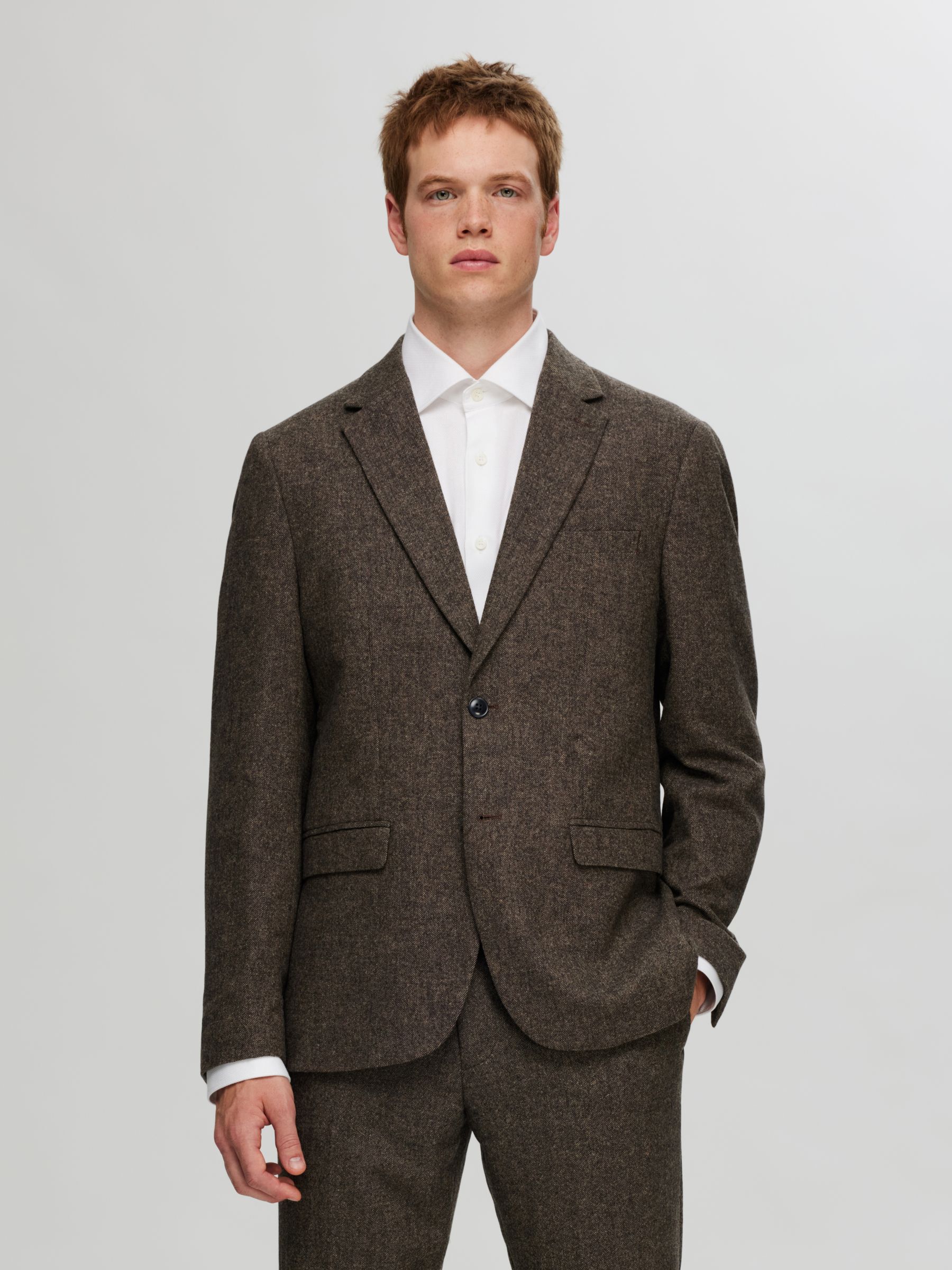 TERNET ULDBLANDING BLAZER, Brownie, highres