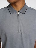 Selected MANCHES COURTES POLO, Medium Grey Melange, highres - 16096223_MediumGreyMelange_006.jpg