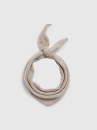 100% CASHMERE SCARF, Oatmeal, highres