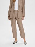 Selected VISCOSE BLEND CROPPED TROUSERS, Camel, highres - 16093848_Camel_1105571_003.jpg