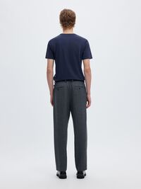 V-NECK T-SHIRT, Navy Blazer, highres