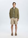 Selected KORTE MOUWEN GEBREIDE POLO, Vetiver, highres - 16096197_Vetiver_008.jpg