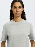 Selected OPSTAANDE KRAAG T-SHIRT, Light Grey Melange, highres - 16092428_LightGreyMelange_008.jpg