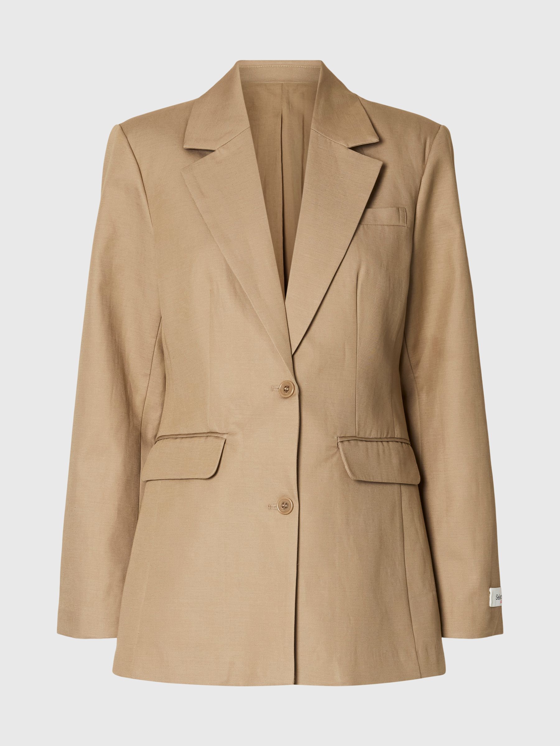 MARYNARKA JEDNORZĘDOWA, Weathered Teak, highres