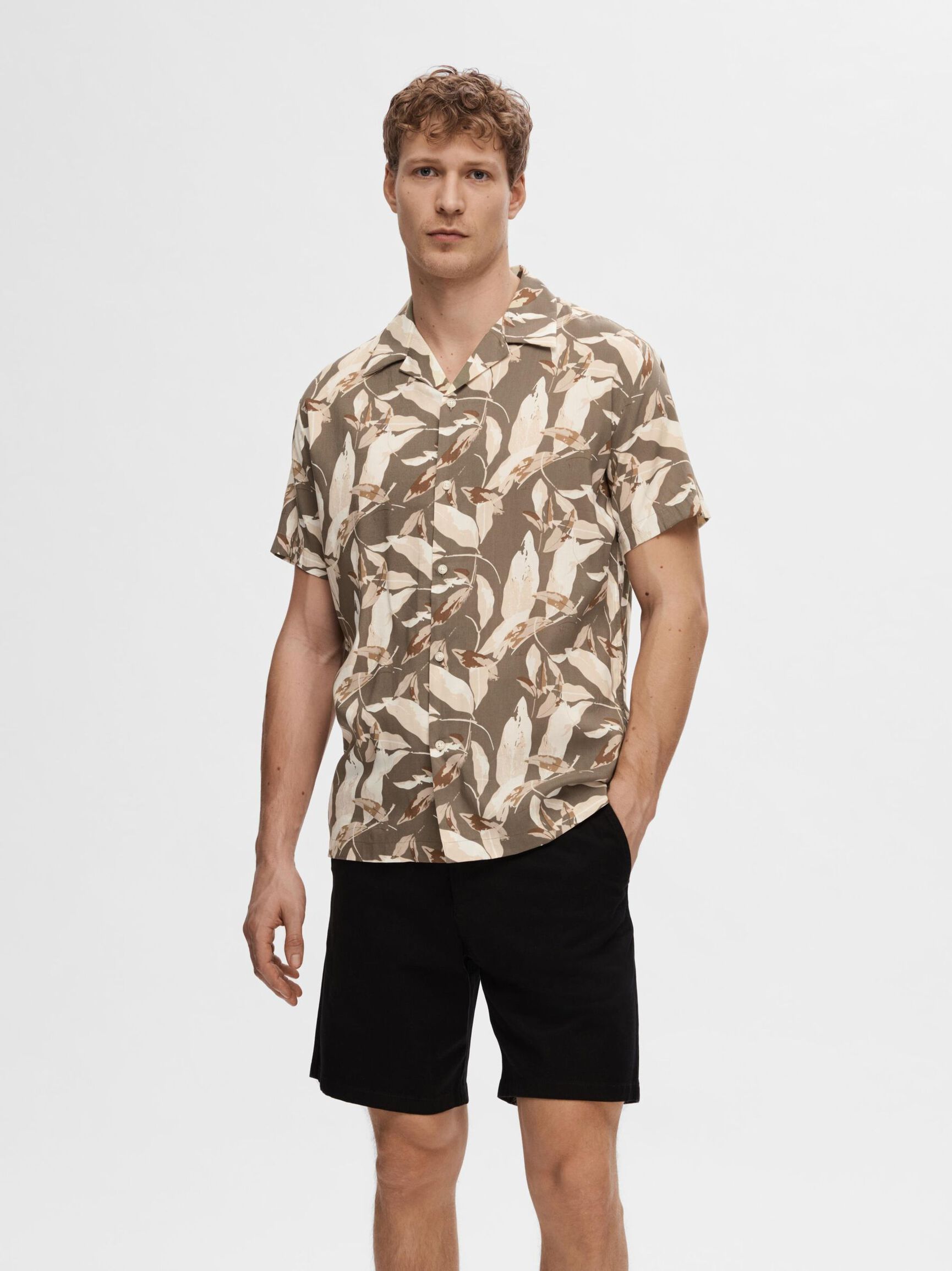 COL CUBAIN CHEMISE, Morel, highres