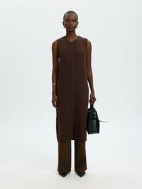 WOOL BLEND MAXI DRESS, Delicioso, highres