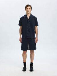 SEERSUCKER SHORTS, Sky Captain, highres