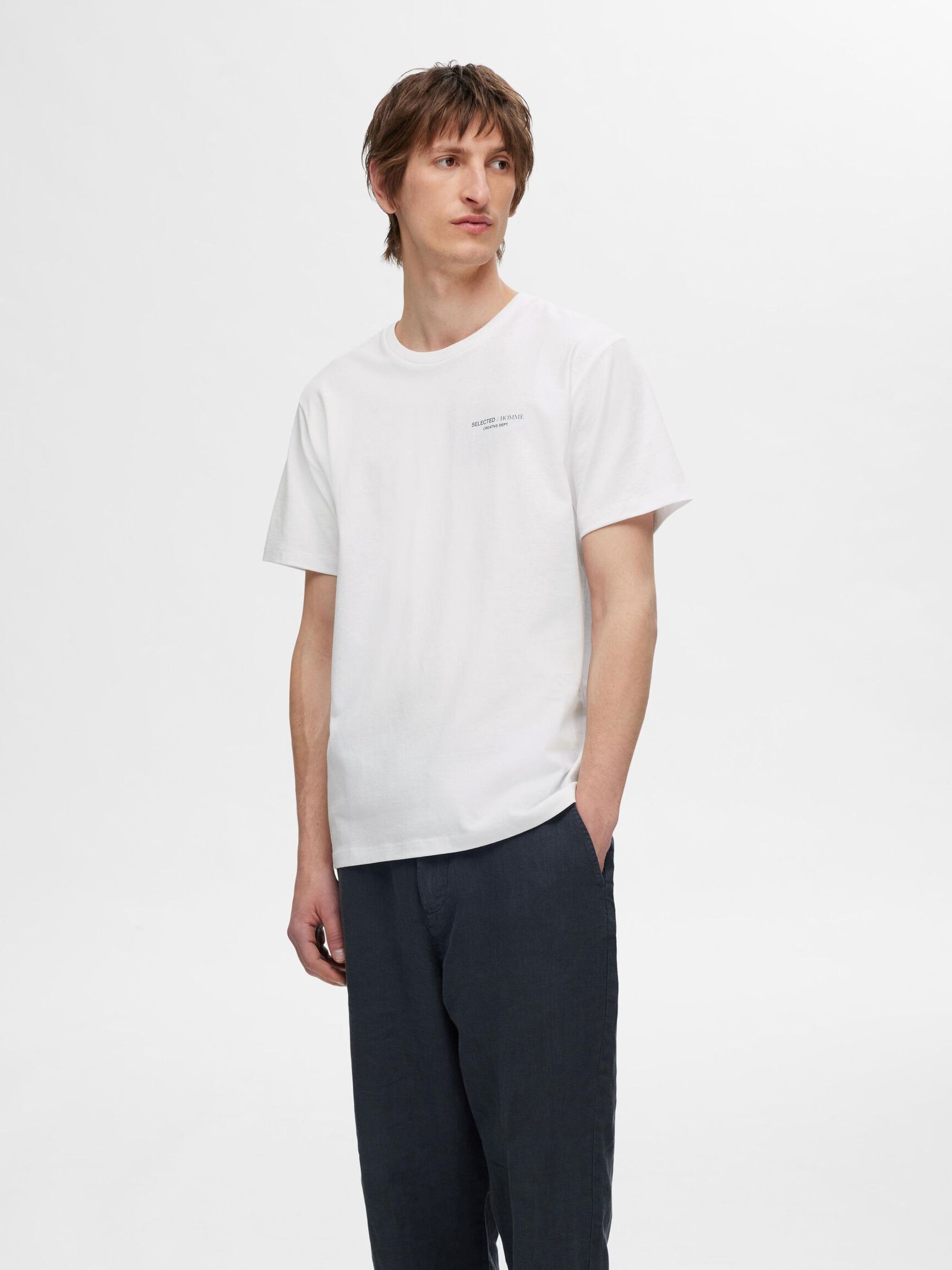 PRINTED T-SHIRT, White, highres