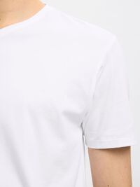V-NECK T-SHIRT, Bright White, highres
