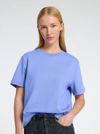 BOXY T-SHIRT, Cornflower Blue, highres