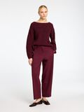 Selected MID WAIST BARREL FIT HOSEN, Zinfandel, highres - 16095685_Zinfandel_1143492_005.jpg