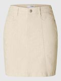 Selected HIGH WAISTED DENIM SKIRT, Egret, highres - 16097714_Egret_1185408_001.jpg