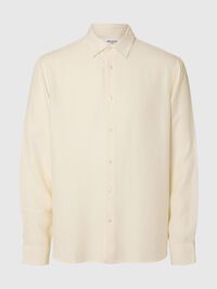 RELAXED FIT  SHIRT, Egret, highres