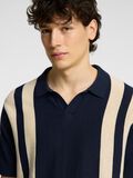 Selected SHORT SLEEVED KNITTED POLO SHIRT, Sky Captain, highres - 16096197_SkyCaptain_1151789_006.jpg