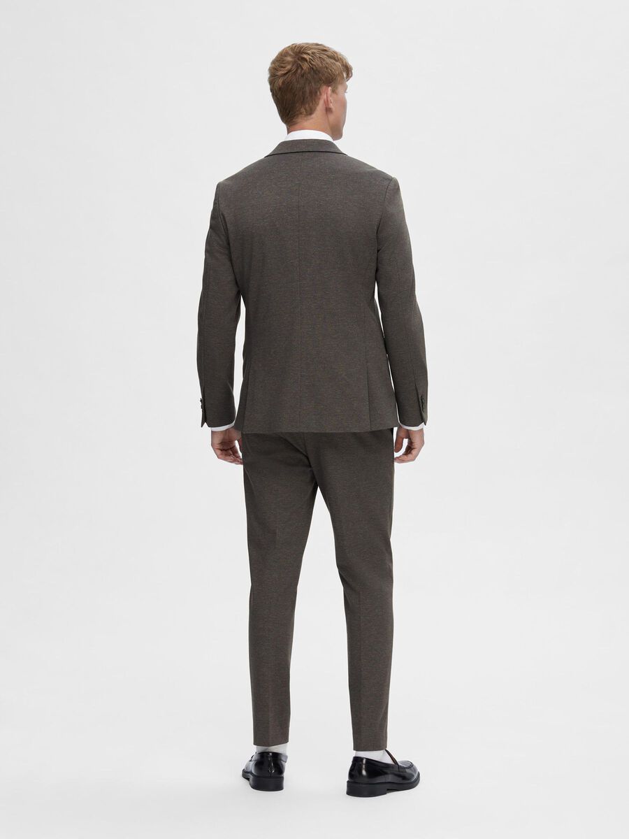 Selected JERSEY BLAZER, Chocolate Torte, highres - 16091298_ChocolateTorte_004.jpg