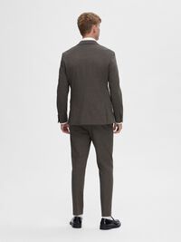 JERSEY BLAZER, Chocolate Torte, highres