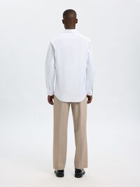 STRETCH SLIM FIT OVERHEMD, Bright White, highres