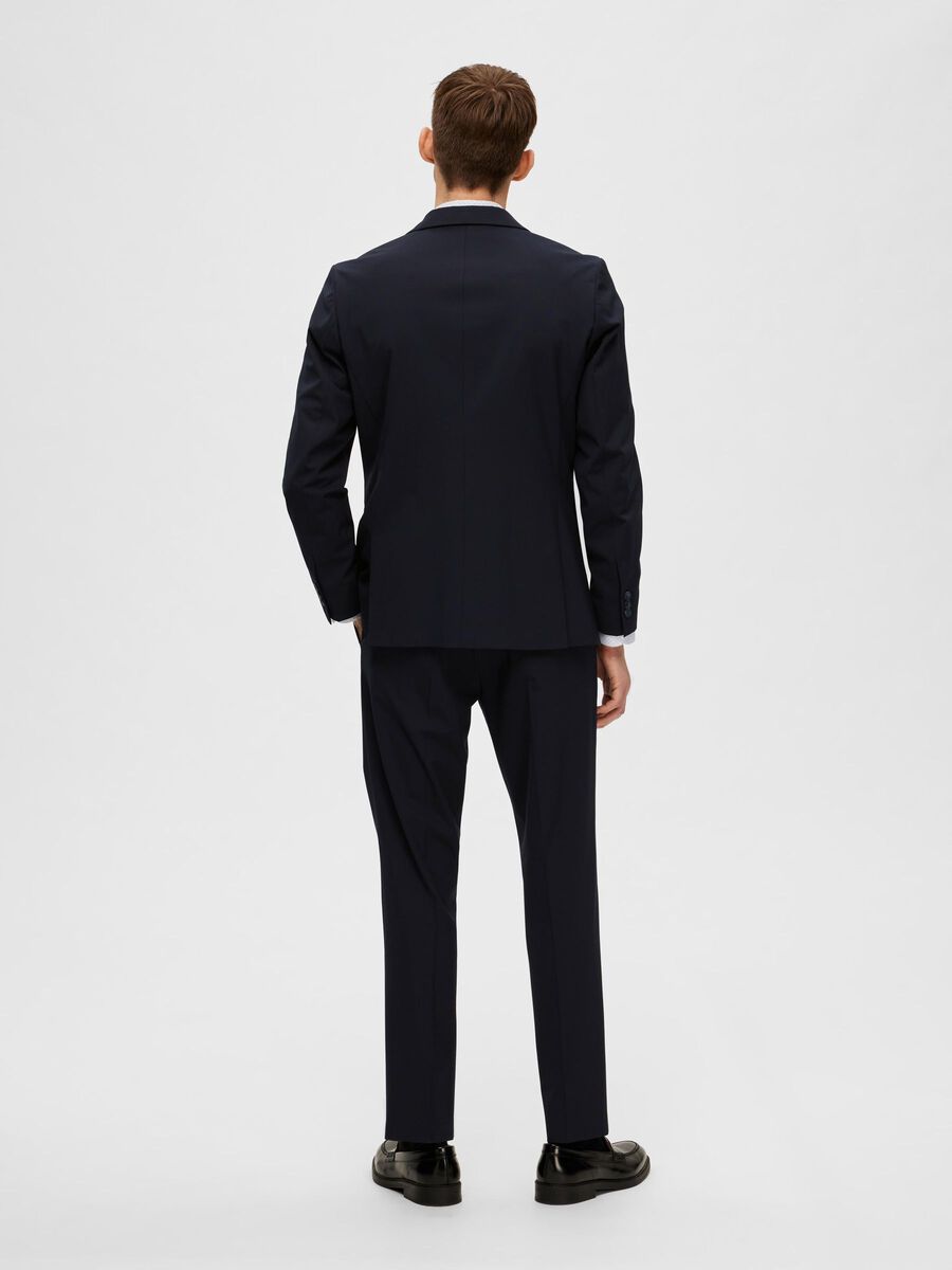 Selected VISKOSEMIX SLIM FIT BLAZER, Navy Blazer, highres - 16087824_NavyBlazer_004.jpg