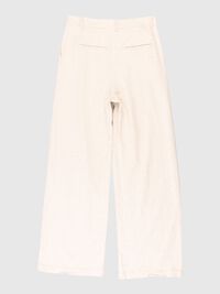 PLEATED WIDE-LEG TROUSERS, Sandshell, highres
