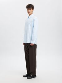 RELAXED FIT HEMD, Cashmere Blue, highres