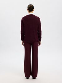 LONG-SLEEVED KNITTED JUMPER, Fig, highres