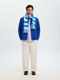 REGULAR FIT OVERSHIRT, Mazarine Blue, highres