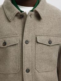 WOLLMIX SHACKET, Deep Taupe, highres