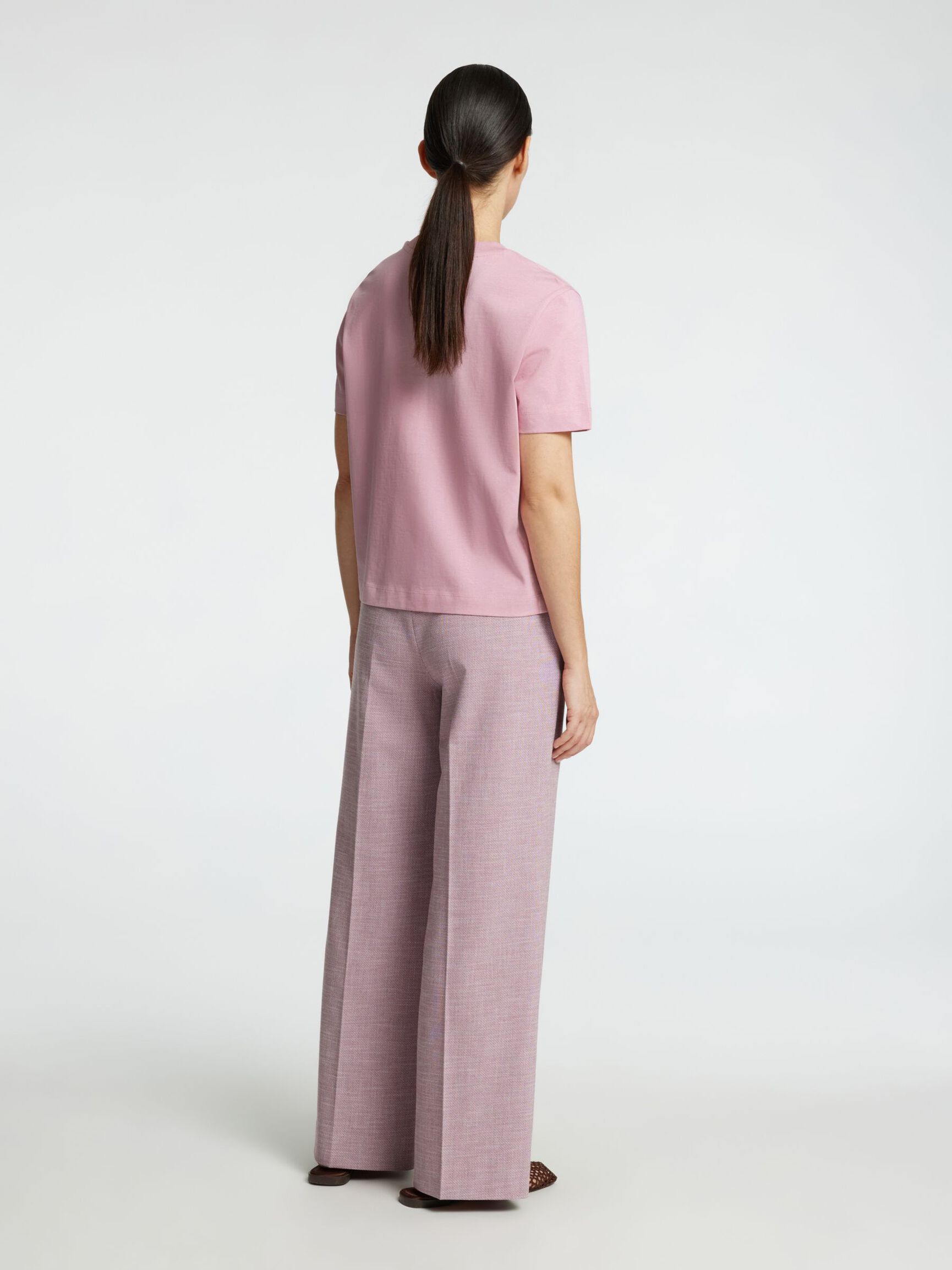 BOXY T-SHIRT, Bleached Mauve, highres