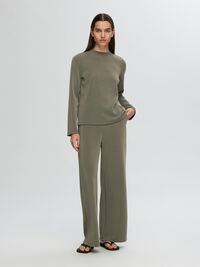 RELAXED FIT TROUSERS, Kalamata, highres