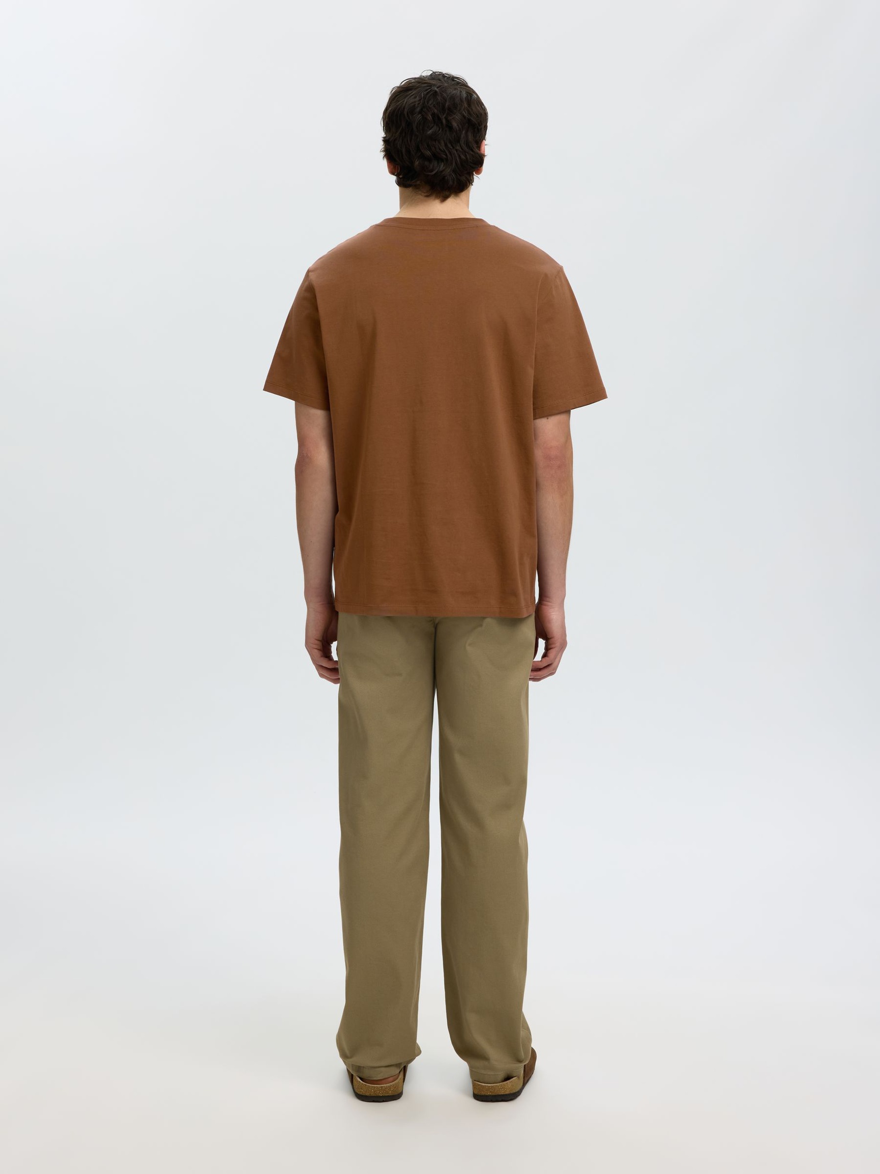 REGULAR CAMISETA, Toffee, highres