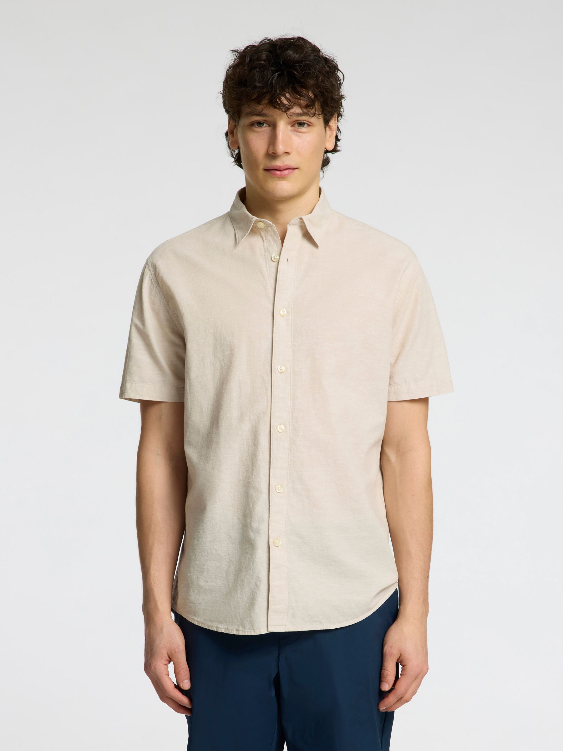 CLASSIQUE CHEMISE À MANCHES COURTES, Pure Cashmere, highres