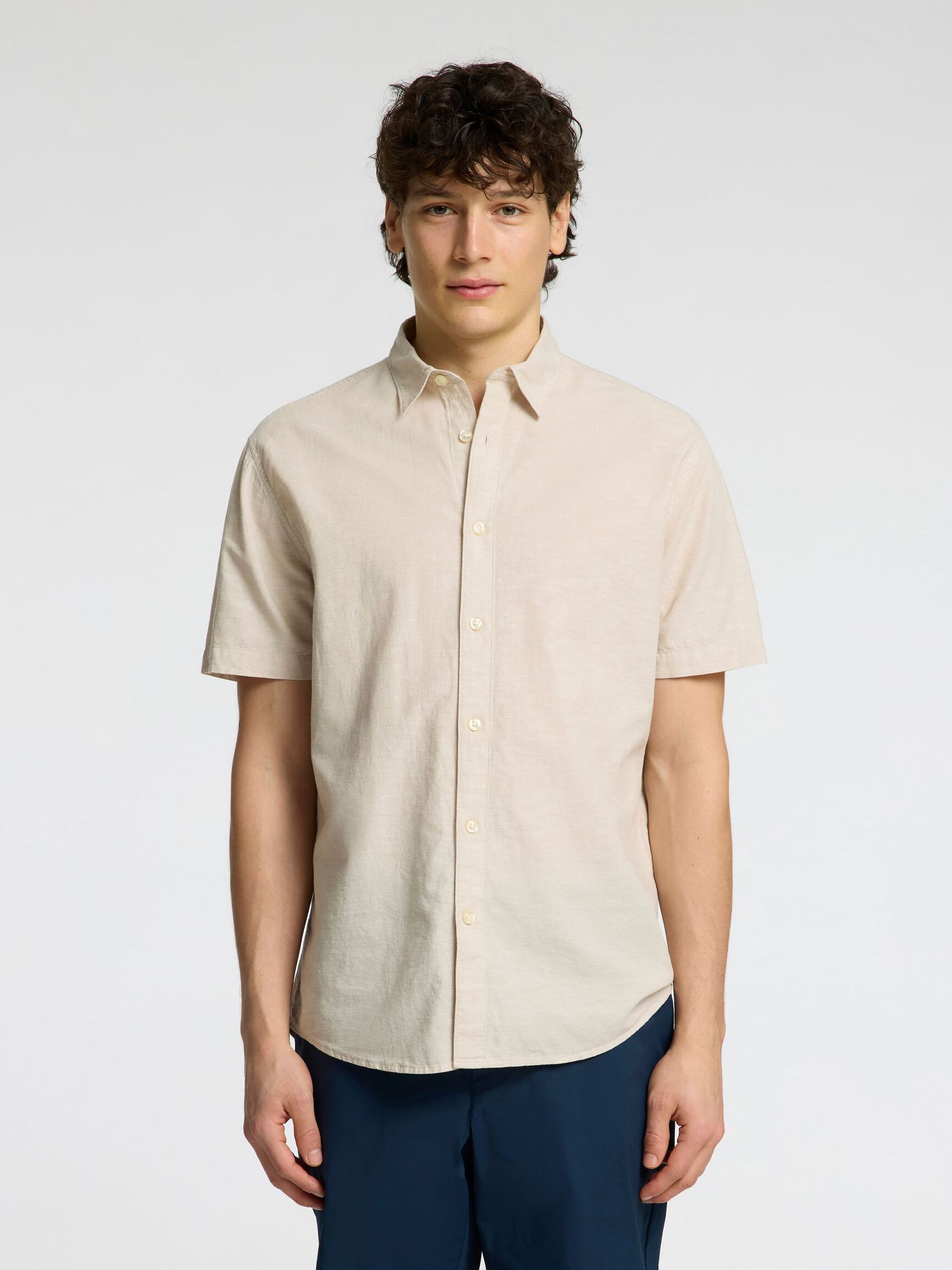 CLASSIQUE CHEMISE À MANCHES COURTES, Pure Cashmere, highres