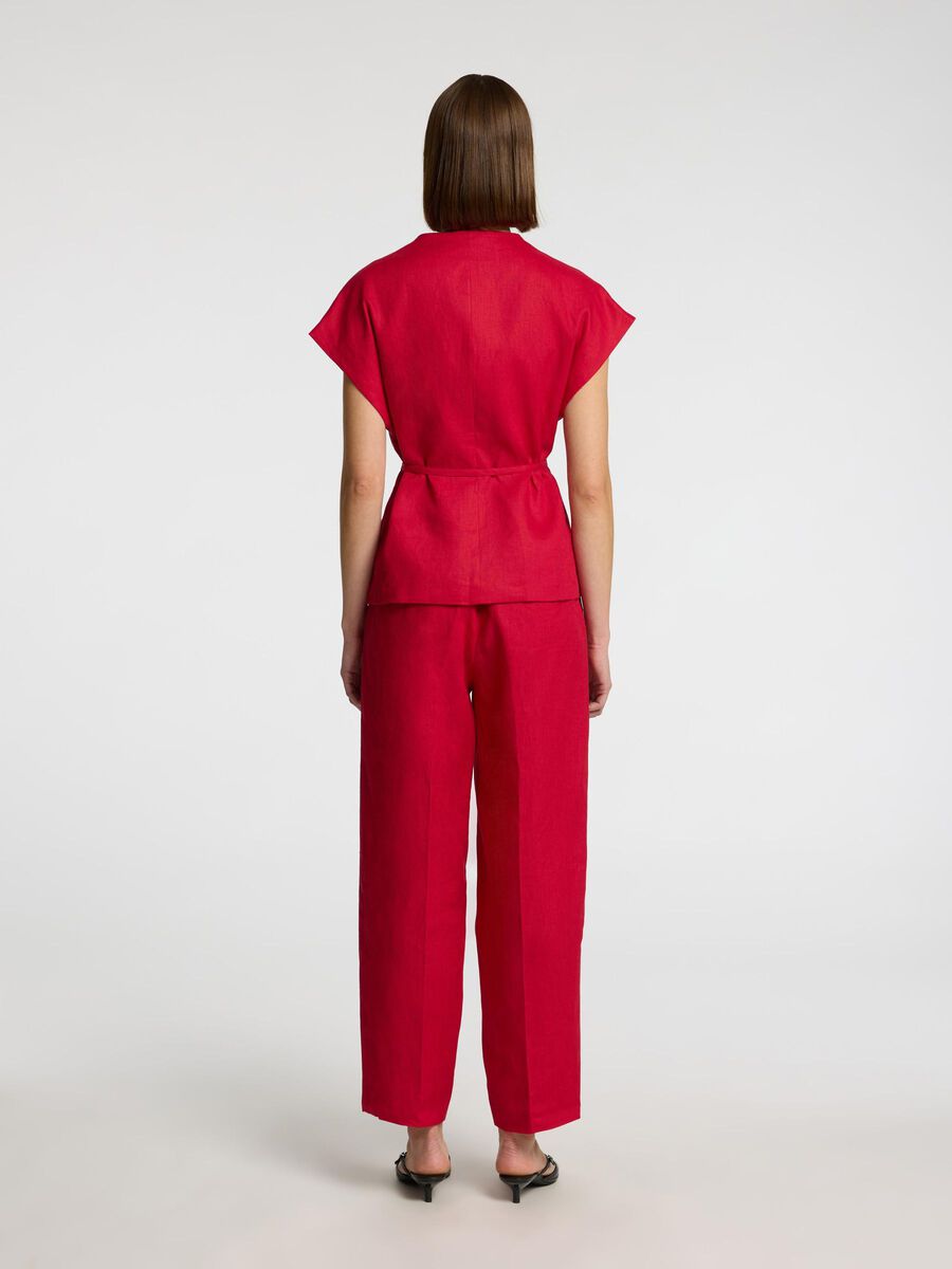 Selected 100% LINEN VEST TOP, Savvy Red, highres - 16098998_SavvyRed_004.jpg