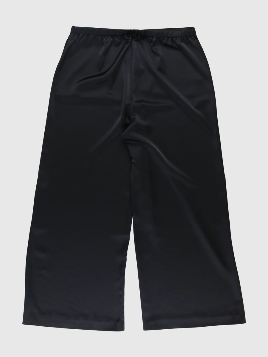 Selected SATIN WIDE-LEG TROUSERS, Black, highres - 80000428_Black_002.jpg