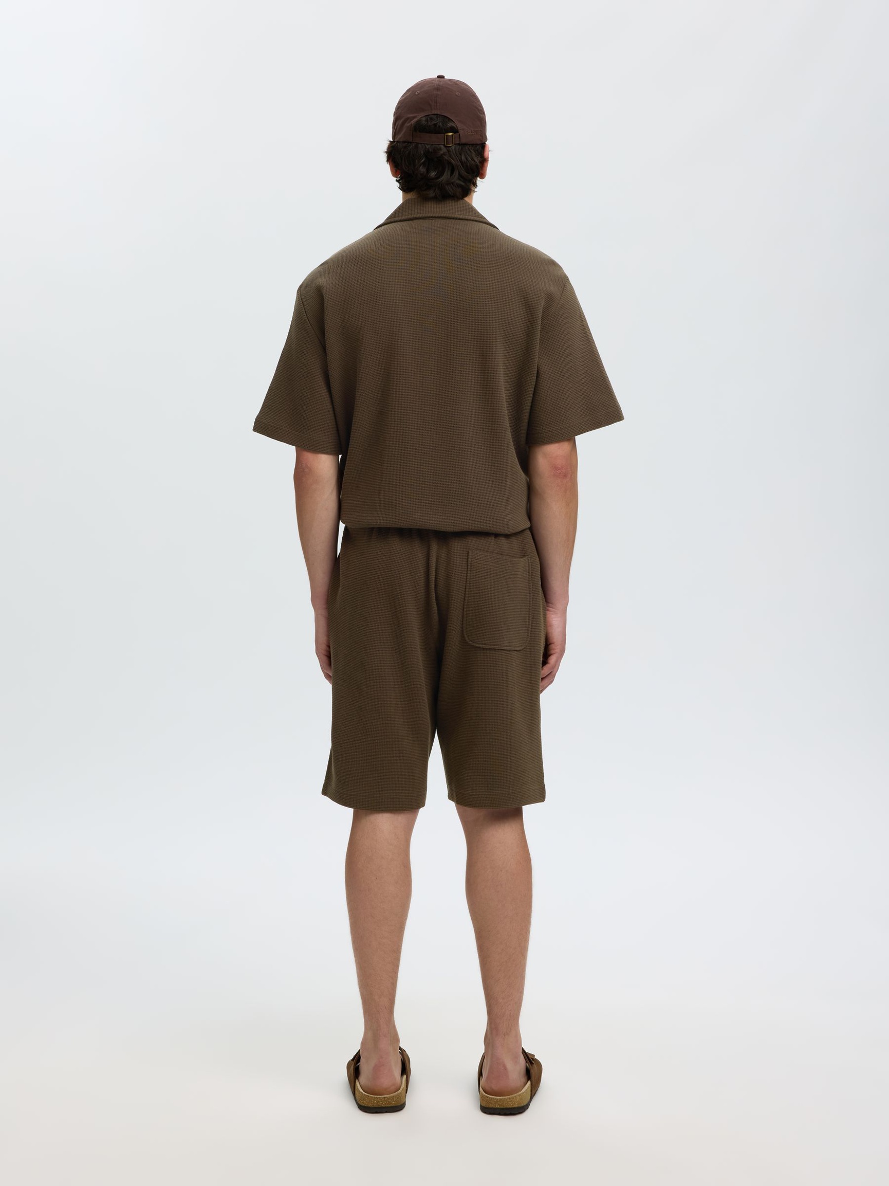 RELAXED FIT SHORTS, Turkish Coffee, highres