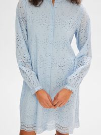 LÅNGÄRMAD SKJORTKLÄNNING, Cashmere Blue, highres
