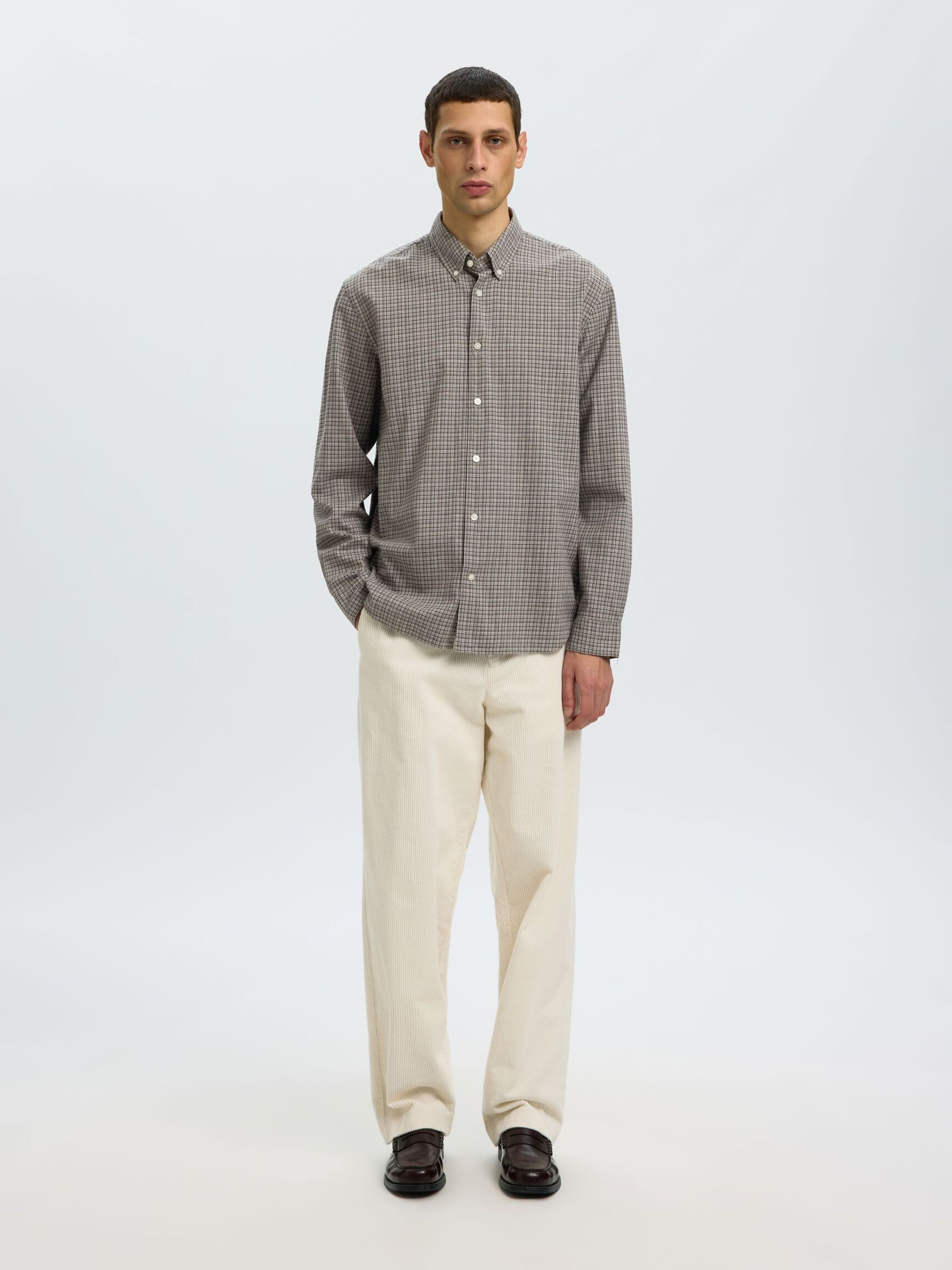 COTTON SHIRT, Paloma, highres