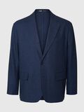Selected LINEN BLEND SINGLE-BREASTED BLAZER, Outer Space, highres - 16098993_OuterSpace_001.jpg