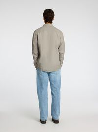 100% HØR SKJORTE, Vetiver, highres