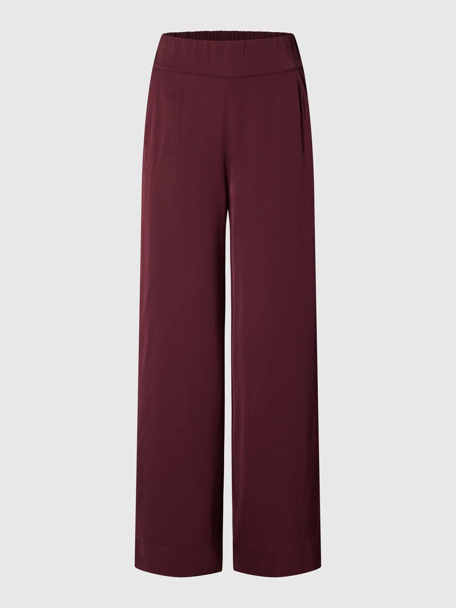 Product tile image - VISCOSE WIDE-LEG TROUSERS, Fig | 16099401_Fig