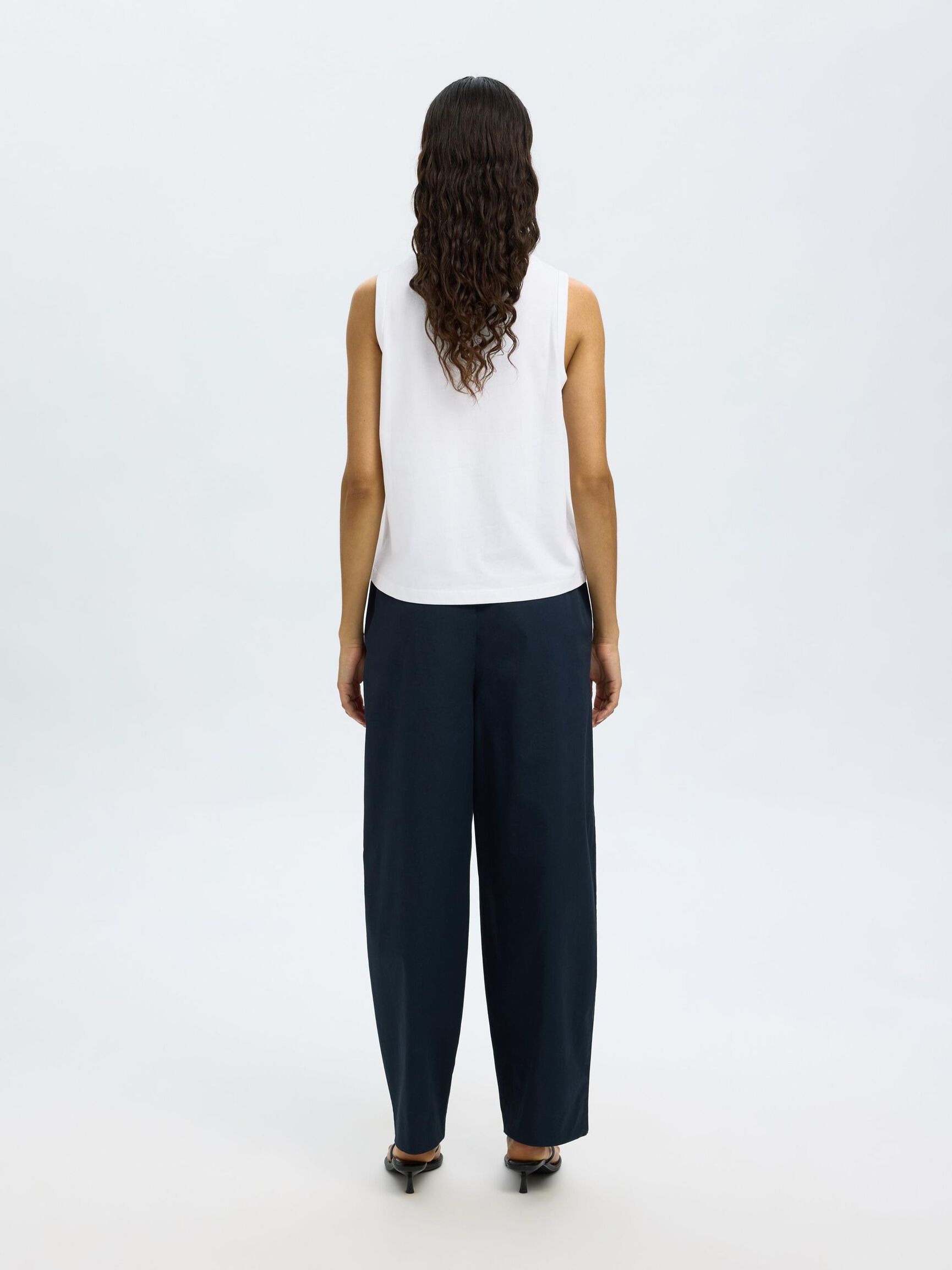 ALGODÓN 100 % CAMISETA DE TIRANTES, Bright White, highres