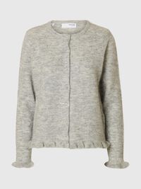 NEULETAKKI, Light Grey Melange, highres