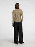 Selected STRUCTURED  CARDIGAN, Vetiver, highres - 16097965_Vetiver_004.jpg