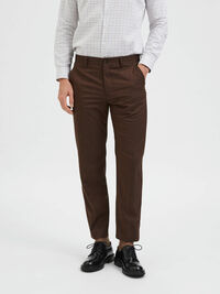 175 COUPE SLIM PANTALON, Shaved Chocolate, highres