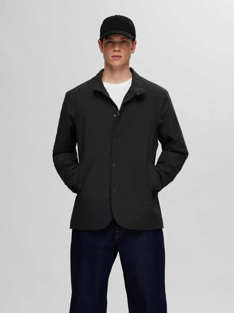 Selected WASSERABWEISENDE LEICHTE JACKE, Black, highres - 16093520_Black_003.jpg