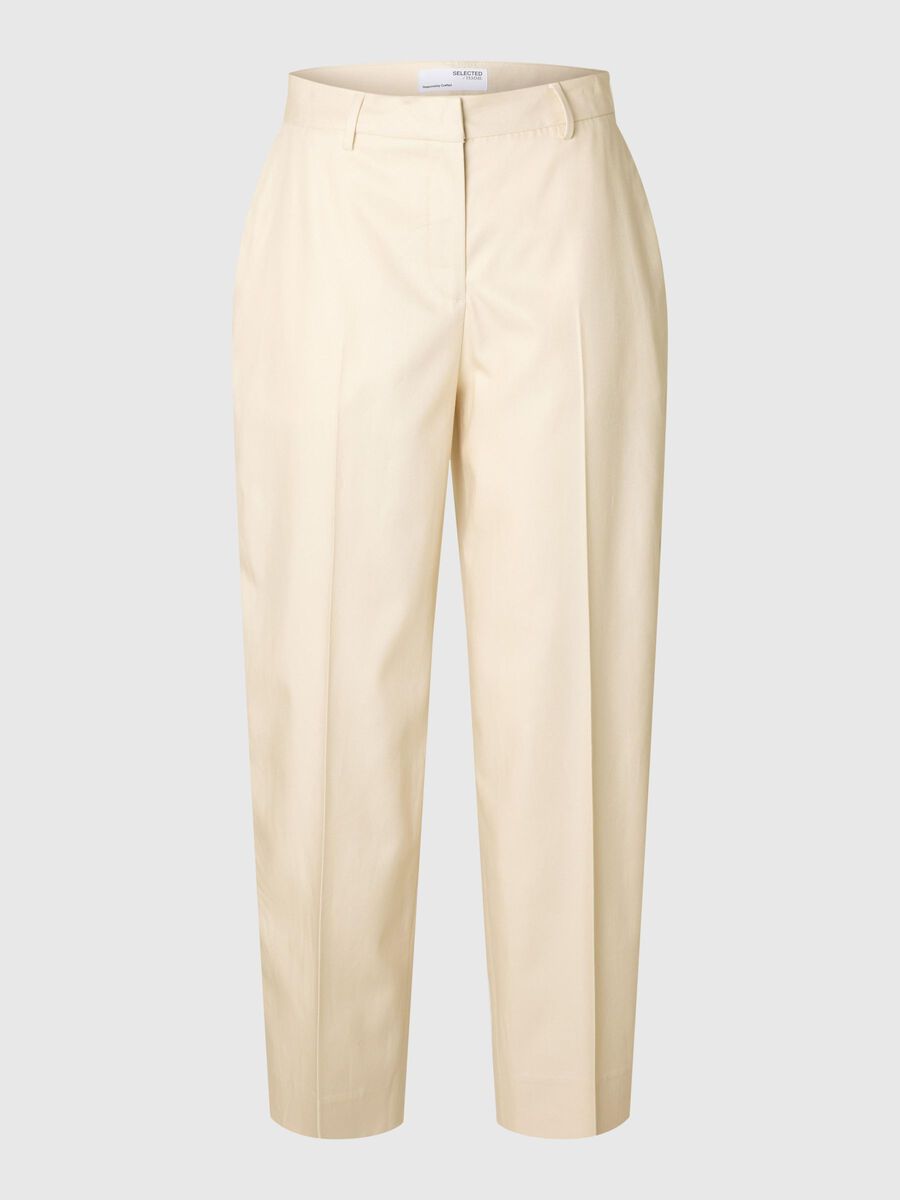 Selected MID WAIST BARREL FIT HOSEN, Birch, highres - 16096976_Birch_001.jpg